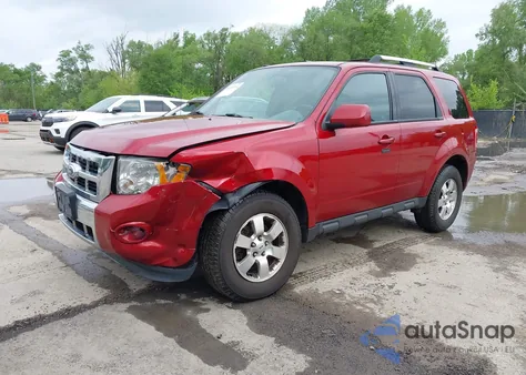2012 Ford Escape Limited from USA, damaged, VIN 1FMCU9EG2CKB53902